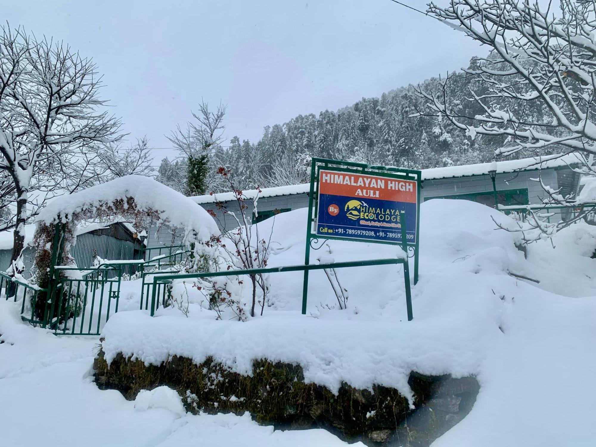 Himalayan High, Auli, By Himalayan Eco Lodges Joshimath Luaran gambar